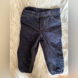 Like new Carters stretch baby boy jeans in 18 months